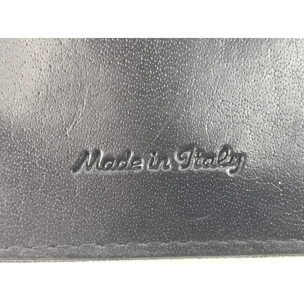 LINDA ALLARD ELLEN TRACY Eyeglasses Glasses Case Black Leather Made in Italy - Picture 4 of 5
